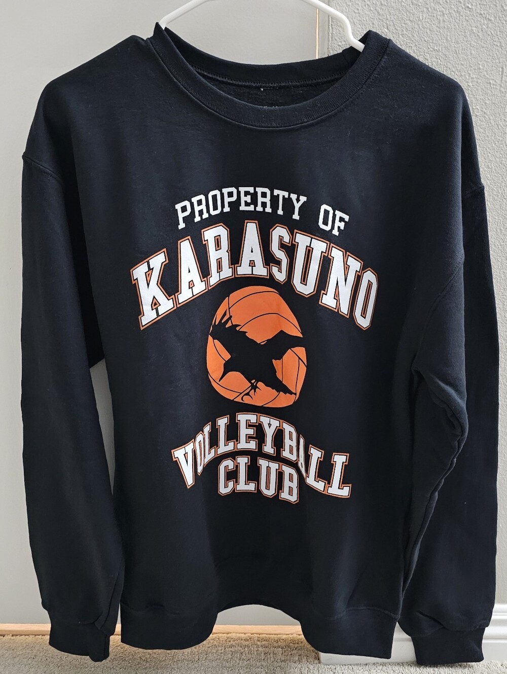 Haikyu!! Property of Karasuno Volleyball Club Crewneck BoxLunch Exclusive Medium